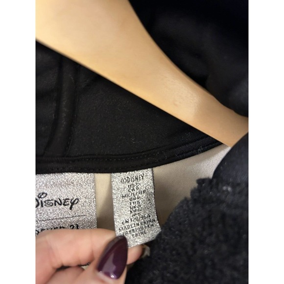 (Sold)Forever 21 X Disney Mickey Mouse Sherpa Hoodie Full Zip NWT Thick Warm XL - Picture 8 of 13